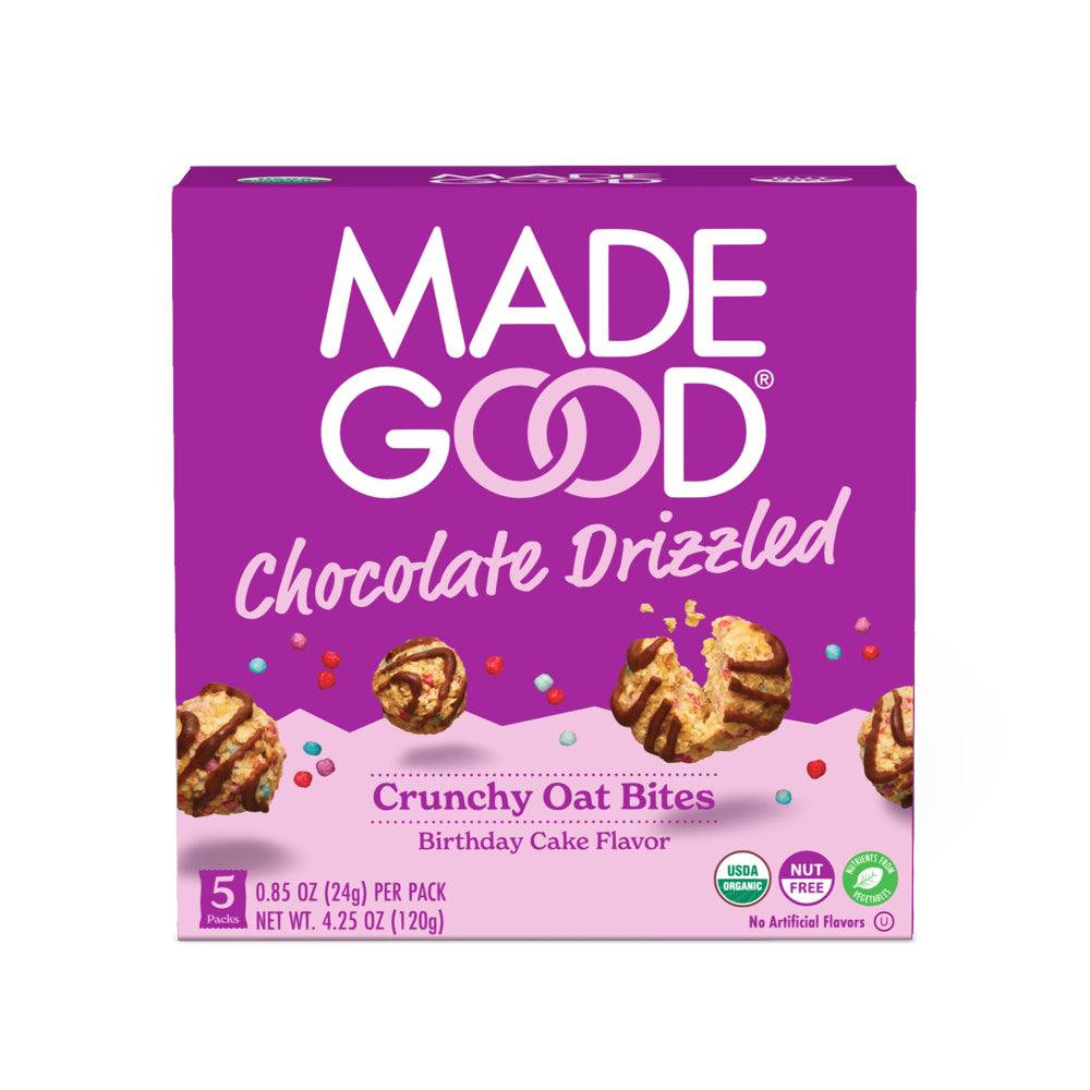 Madegood Birthday Cake Chocolate Drizzled Granola Minis