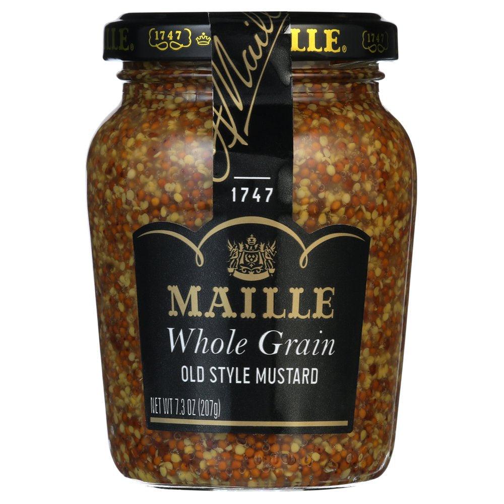 Maille Gluten Free and Kosher Certified Whole Grain Old Style Mustard, 7.3 Oz