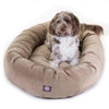 Majestic Pet Suede Bagel Pet Bed, 52" (Choose Your Color)