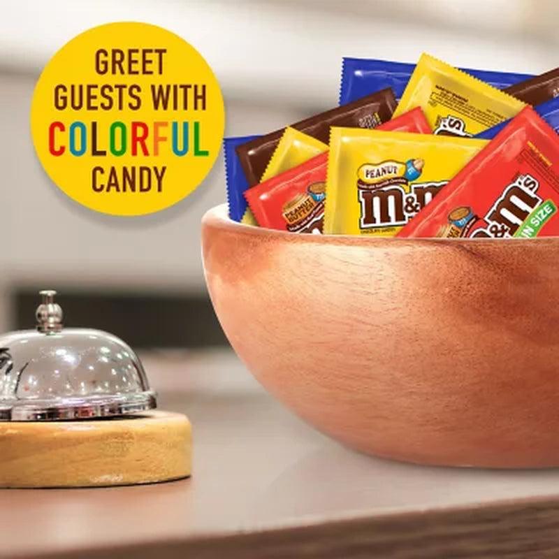 M&M'S Chocolate Candy Assorted Fun Size Bulk Variety Pack (115 Ct., 4 Lbs.)