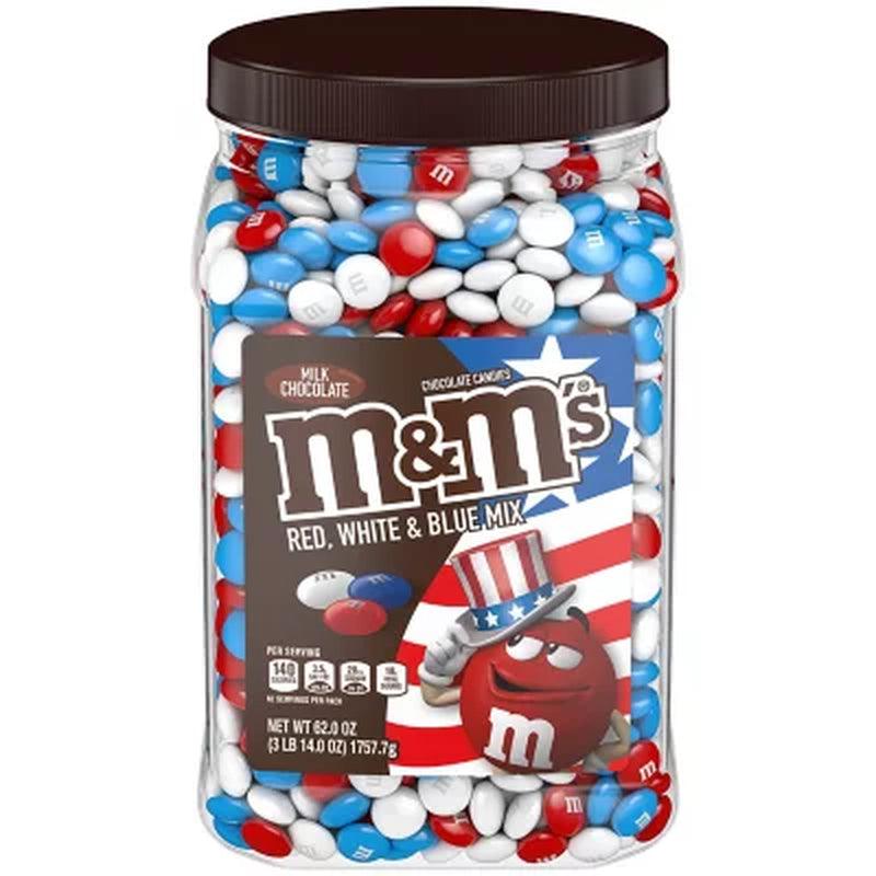 M&M'S Milk Chocolate Patriotic Mix (62 Oz.)