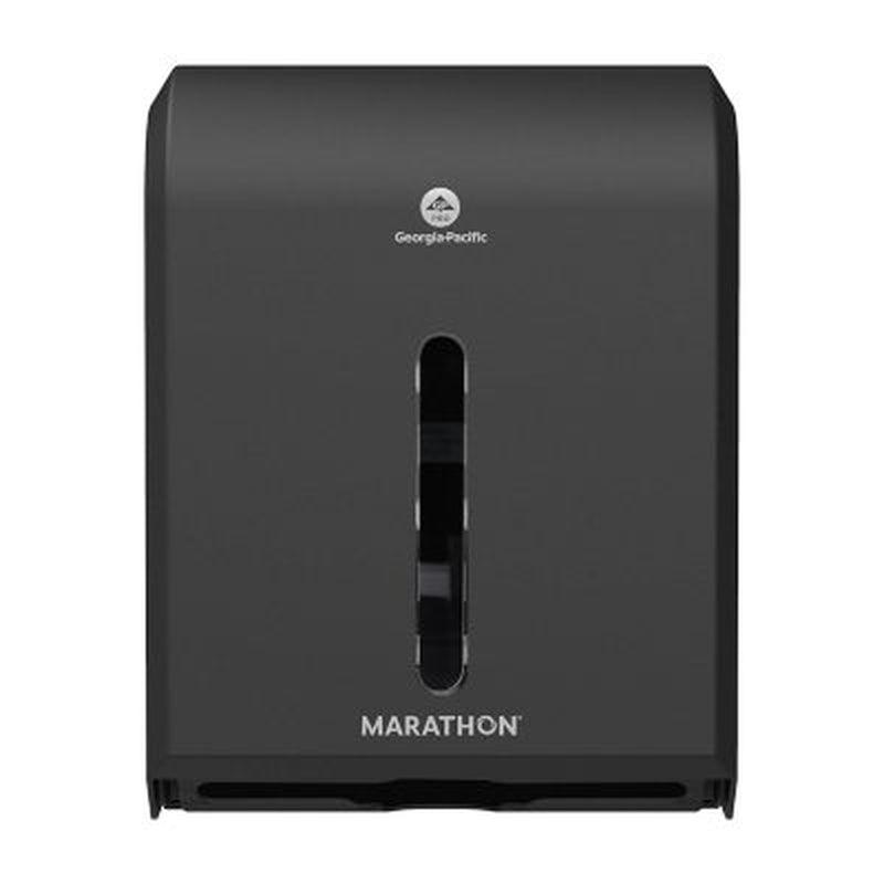 Marathon Combo Folded Paper Towel Dispenser, Smoke