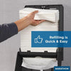 Marathon Combo Folded Paper Towel Dispenser, Smoke