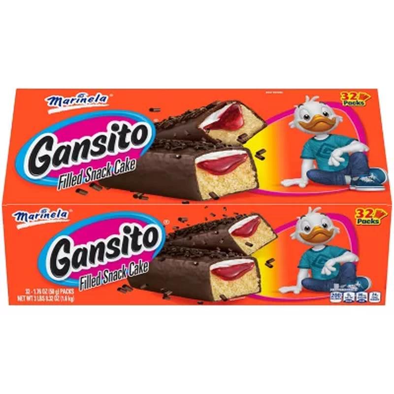 Marinela Gansito Snack Cakes (1.76 Oz., 32 Pk.)