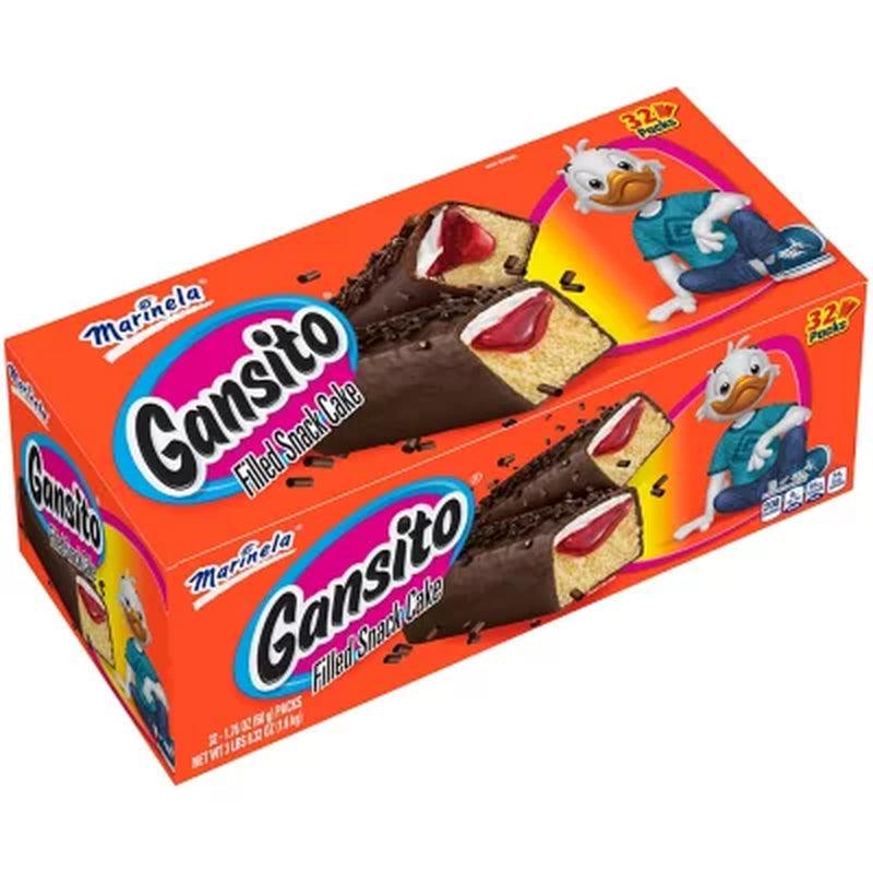 Marinela Gansito Snack Cakes (1.76 Oz., 32 Pk.)