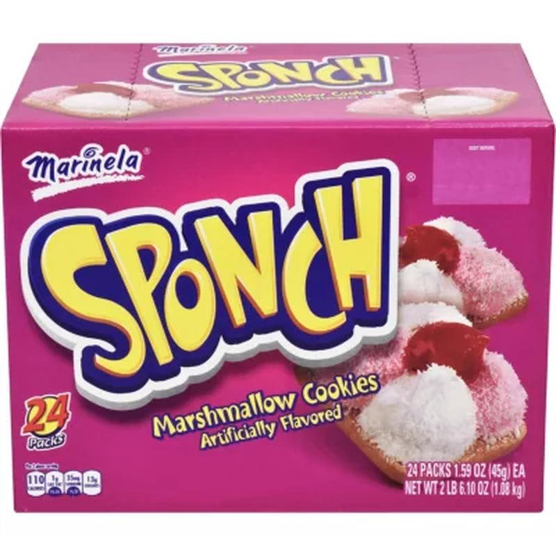 Marinela Sponch Marshmallow Cookies (1.59 Oz., 24 Pk.)