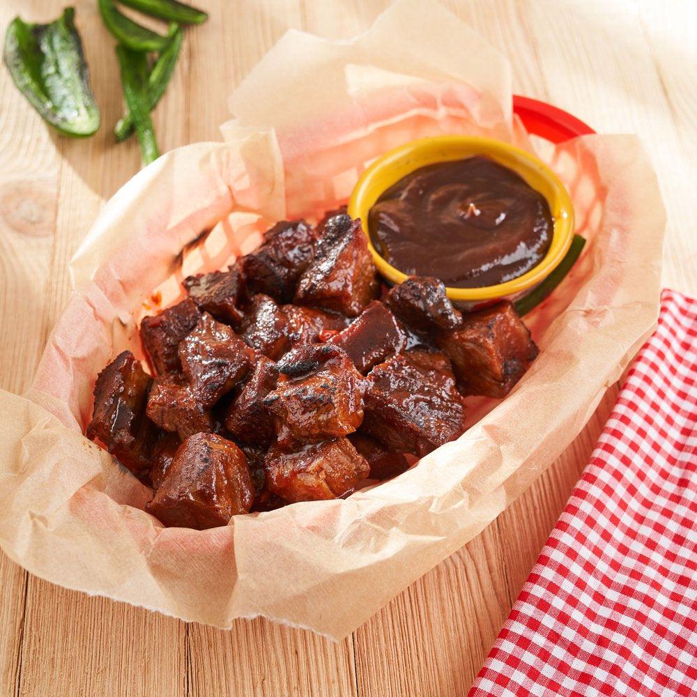 Marketside Beef Brisket Chunk Burnt Ends in Sauce-Naturally Smoked-16Oz