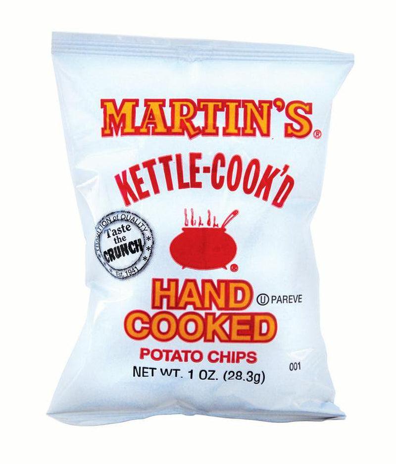 Martin'S Kettle-Cook'D Hand Cooked Original Potato Chips 1 Oz. Bag- 30 Bag Case Pack