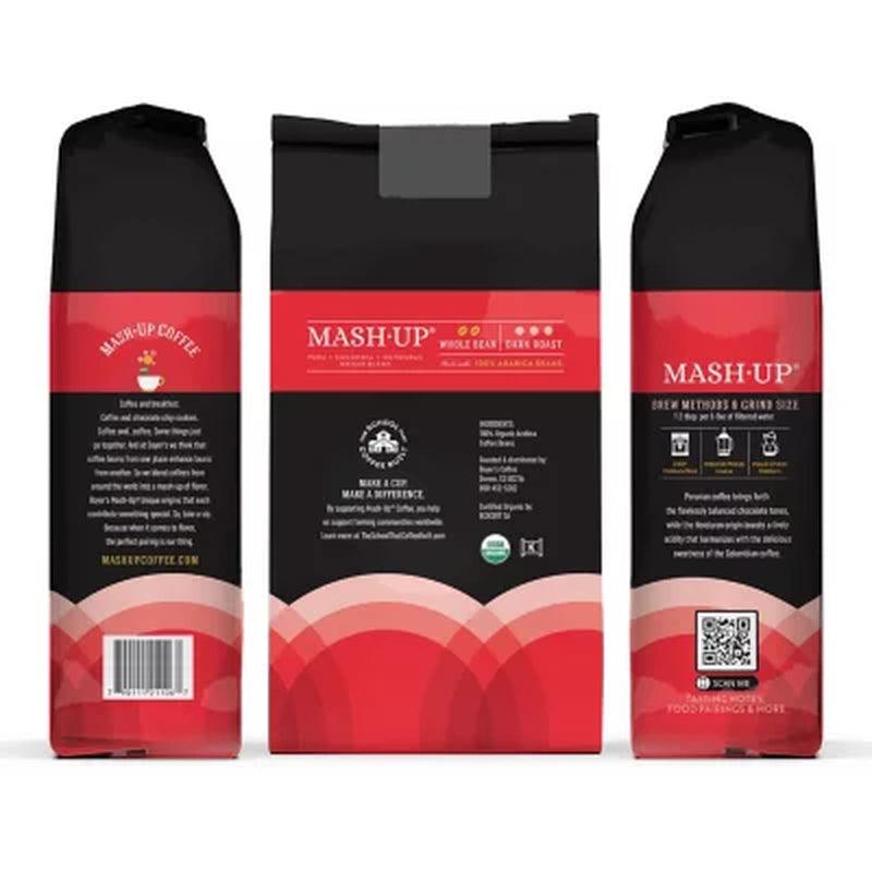 Mash-Up Organic Whole Bean Coffee, Dark Roast (30 Oz.)