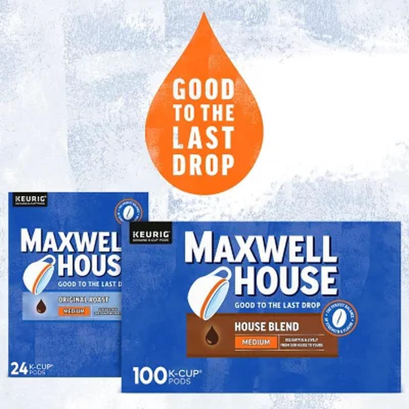 Maxwell House Medium Roast House Blend Coffee K-Cups (100 Ct.)