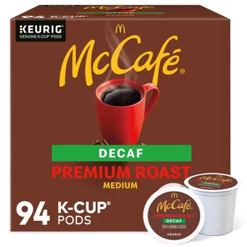 Mccafe Decaf Premium Roast K-Cup Coffee Pods (94 Ct.)