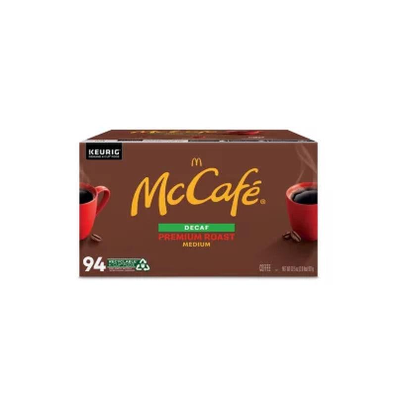 Mccafe Decaf Premium Roast K-Cup Coffee Pods (94 Ct.)