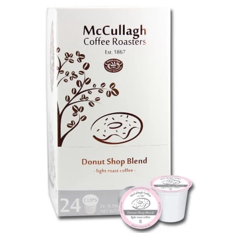 Mccullagh Coffee Roasters Donut Shop Light Roast Coffee (96 Ct.)