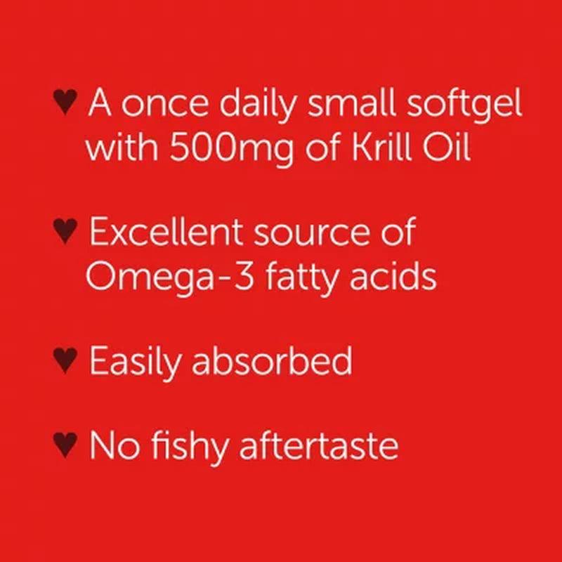 Megared 500Mg Omega-3 Krill Oil Dietary Supplement (90 Ct.)