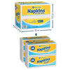 Member'S Mark 1-Ply Everyday Napkins, 11.4" X 12.5" (300/Pk., 4 Pk.)