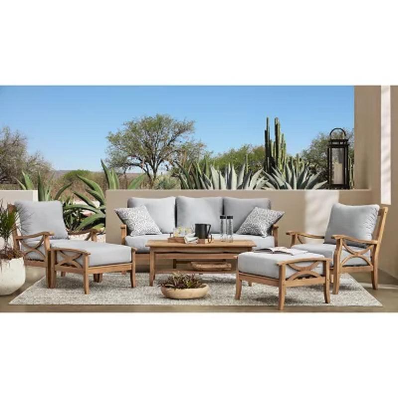 Member’S Mark 6-Piece Teak Deep Seating Set