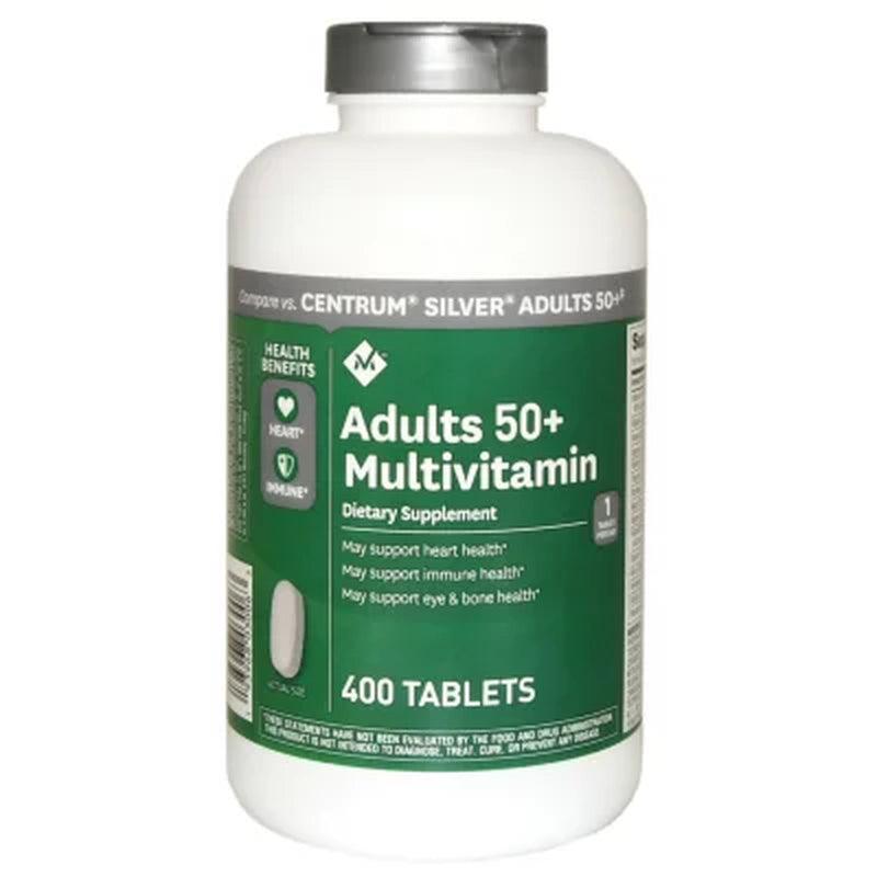 Member'S Mark Adults 50+ Multivitamin Dietary Supplement, Heart and Immune Health (400 Ct.)