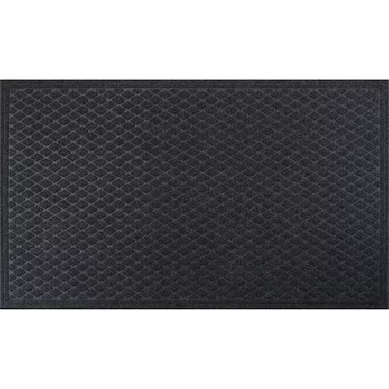 Member'S Mark Antimicrobial Diamond Scraper Entrance Mat, Charcoal (3' X 5')