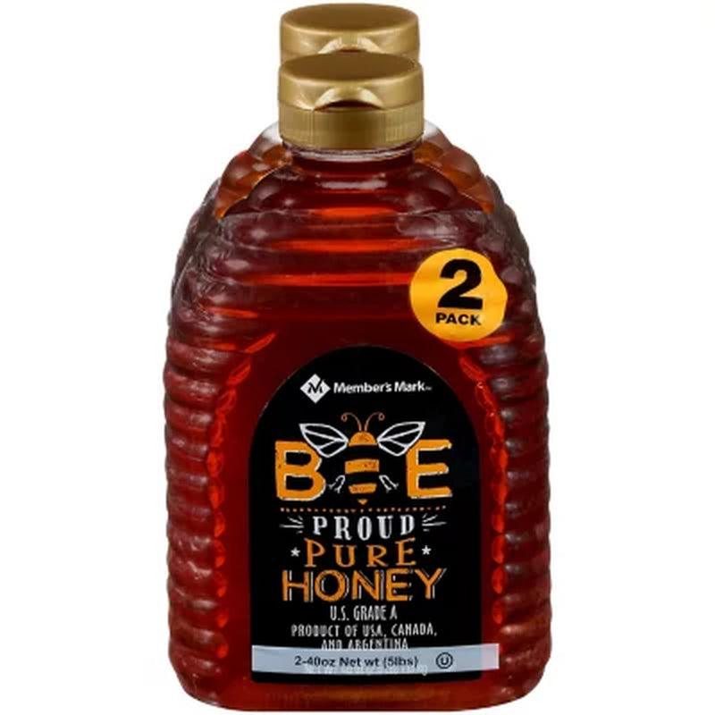 Member'S Mark Bee Proud Pure Honey (40 Oz., 2 Pk.)