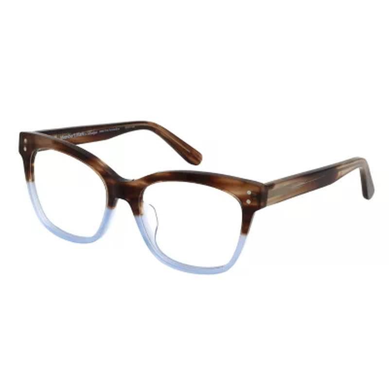 Member'S Mark Boutique MMB 1018 Eyewear, Powdery Blue Wood-Grain