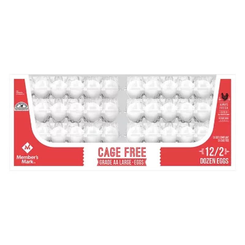 Member'S Mark Cage Free AA Eggs, 24 Ct.