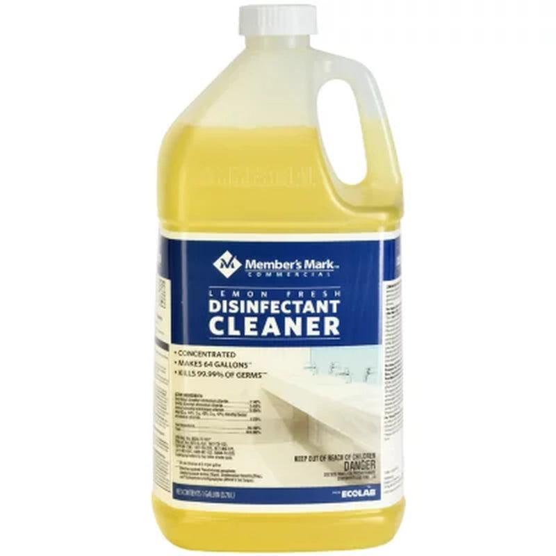 Member'S Mark Commercial Lemon Fresh Disinfectant Cleaner, 1 Gal. (Choose Pack Size)