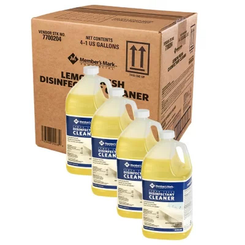 Member'S Mark Commercial Lemon Fresh Disinfectant Cleaner, 1 Gal. (Choose Pack Size)