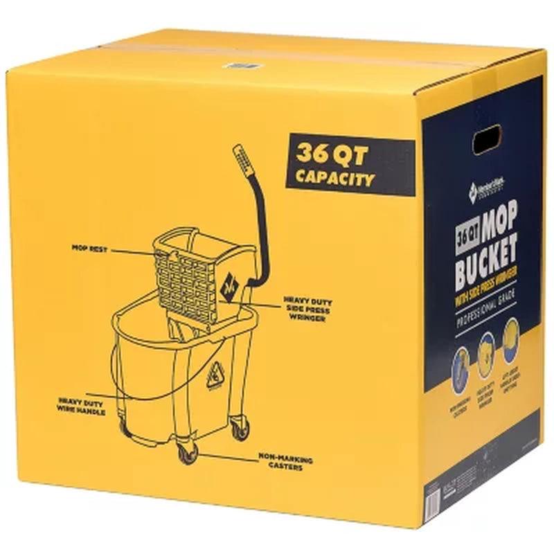 Member'S Mark Commercial Mop Bucket with Wringer (36 Qt.)