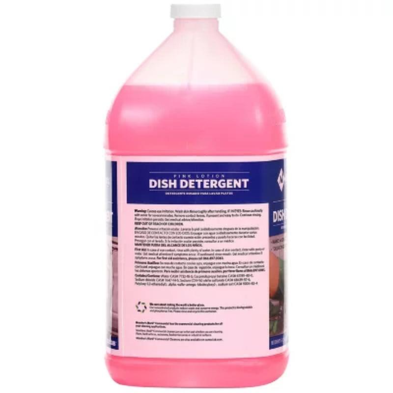 Member'S Mark Commercial Pink Lotion Dish Detergent, 1 Gal. (Choose Pack Size)