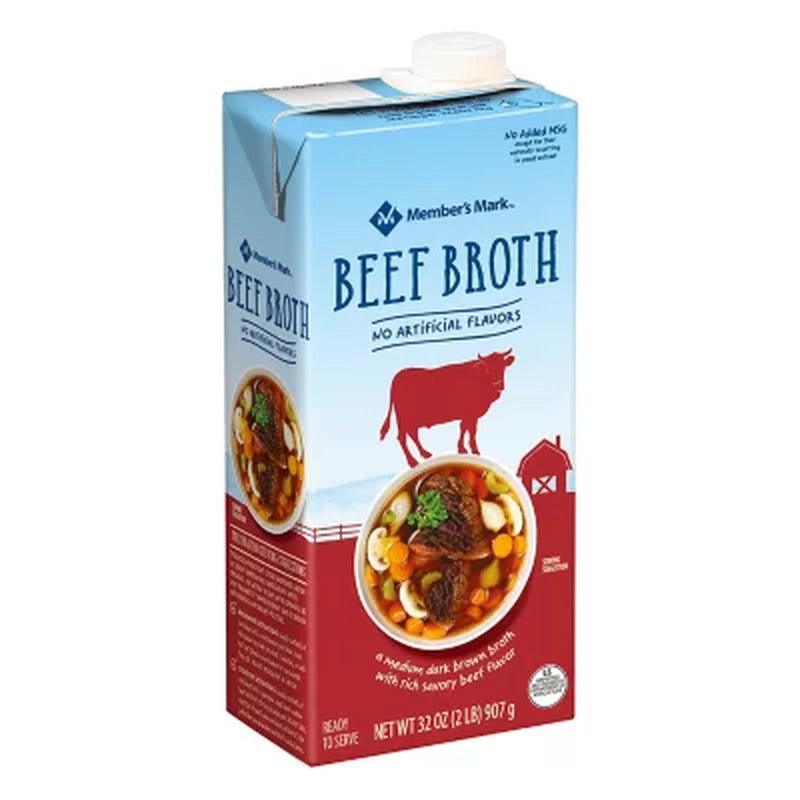 Member'S Mark Conventional Beef Broth (32 Oz., 6 Pk.)