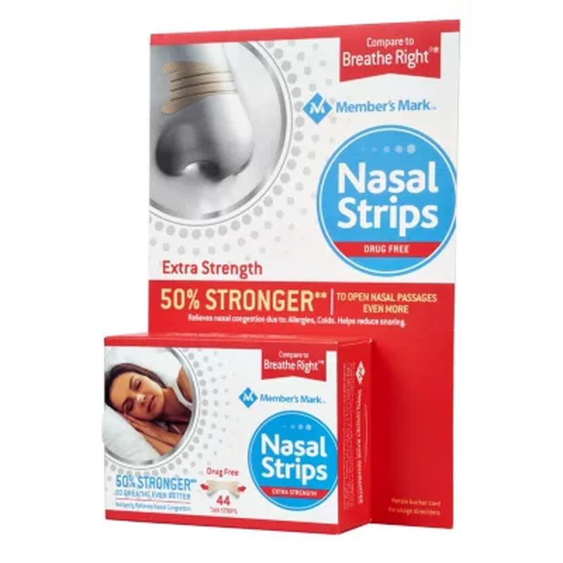 Member'S Mark Extra Strength Nasal Strips, Tan (44 Ct.)