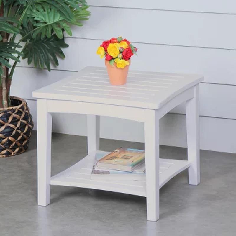 Member’S Mark FSC Eucalyptus Painted Square Side Table - Various Colors