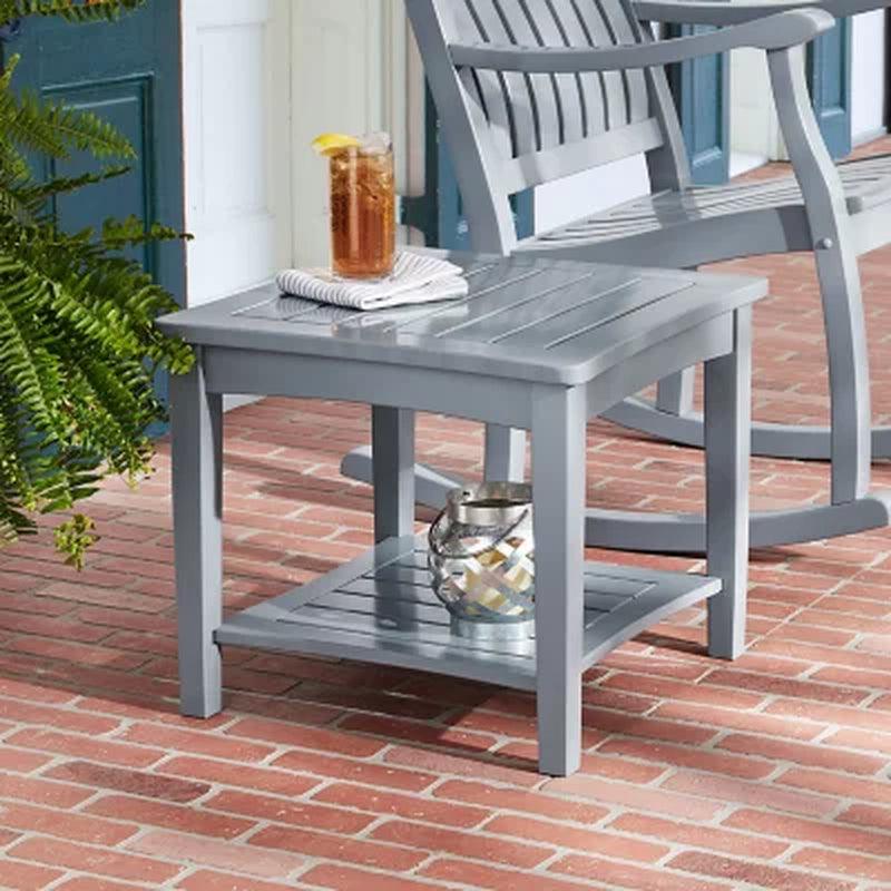 Member’S Mark FSC Eucalyptus Painted Square Side Table - Various Colors