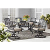 Member'S Mark Hastings 8-Piece round Patio Dining Set with Sunbrella Fabric