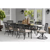 Member'S Mark Hastings 9-Piece Extension Table Dining Set with Sunbrella Fabric