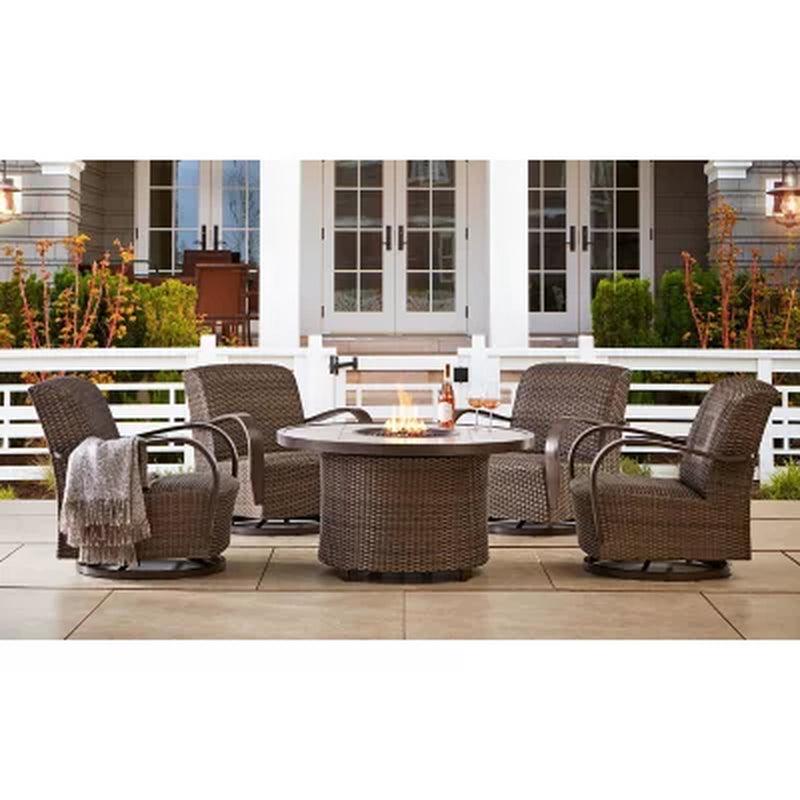 Member'S Mark Havana 5-Piece Fire Pit Chat Set