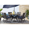 Member'S Mark Heritage 7-Piece Balcony-Height Dining Set with Sunbrella Fabric - Indigo