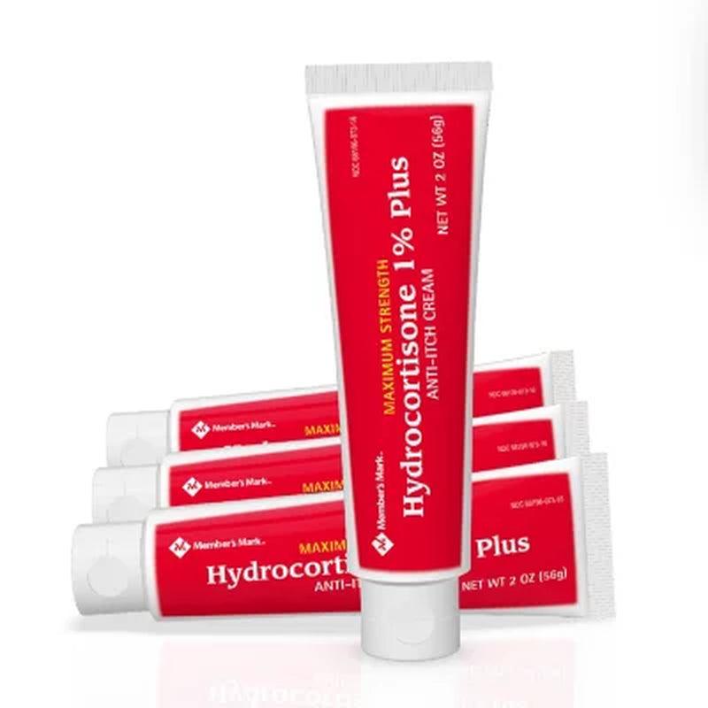 Member’S Mark Hydrocortisone 1% Anti-Itch Cream (2 Oz., 4 Pk.)