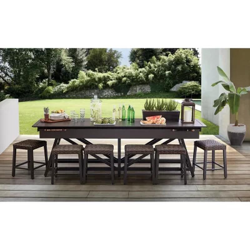 Member'S Mark Lakemont 7-Piece Shuffleboard Dining Set