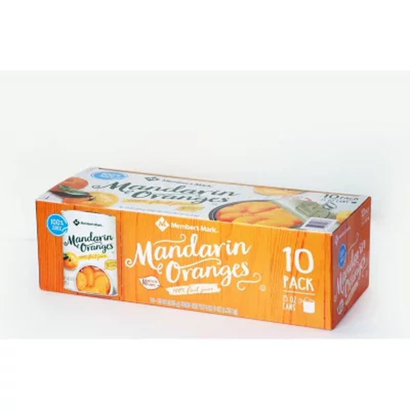 Member'S Mark Mandarin Oranges (15 Oz., 10 Pk.)