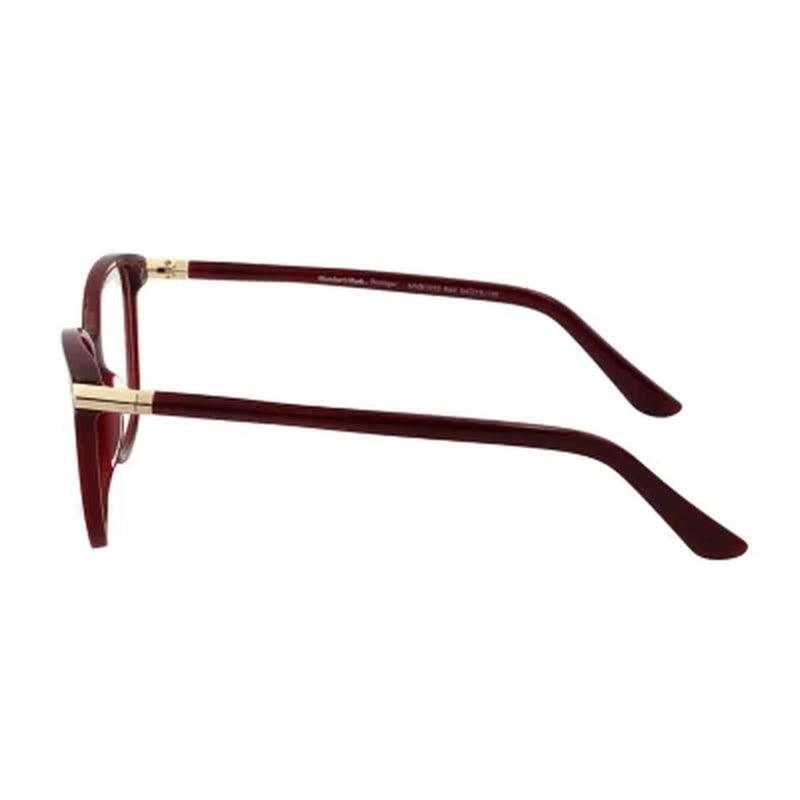 Member'S Mark MM1033 Eyewear, Burgundy