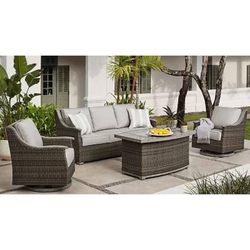 Member'S Mark Oakwood 4-Piece Fire Pit Set