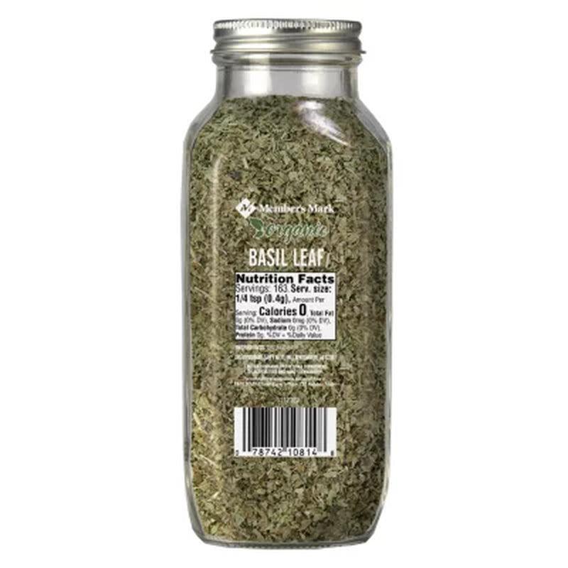 Member'S Mark Organic Basil Leaf (2.3 Oz.)