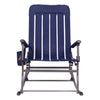 Member’S Mark Portable Folding Rocking Chair in Blue *375 Lb Weight Capacity