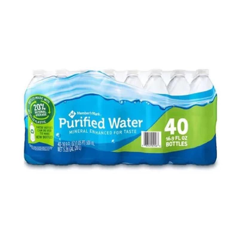 Member'S Mark Purified Drinking Water Pallet (40 Bottles per Case, 48 Cases)