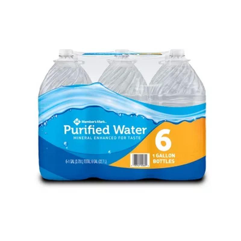 Member'S Mark Purified Water (1 Gal., 6 Pk.)