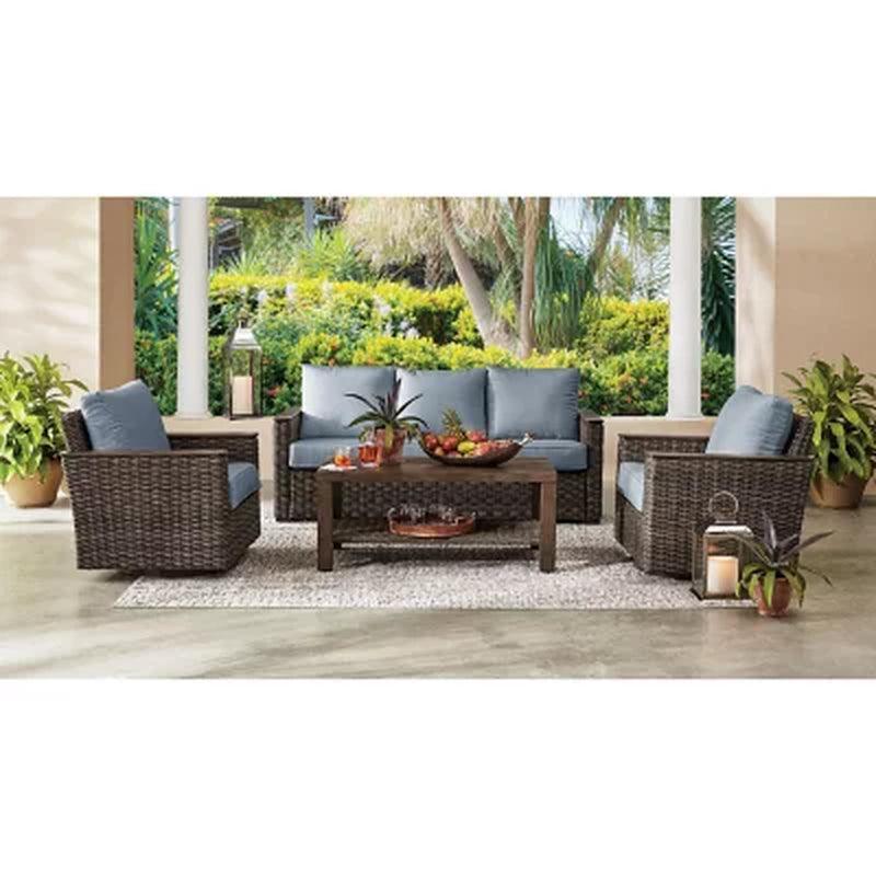 Member'S Mark Santa Monica 4-Piece Seating Set, Haze