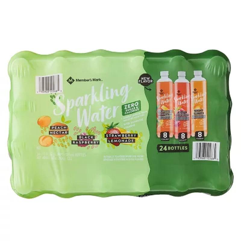 Member'S Mark Sparkling Water Variety Pack (17Oz / 24Pk)