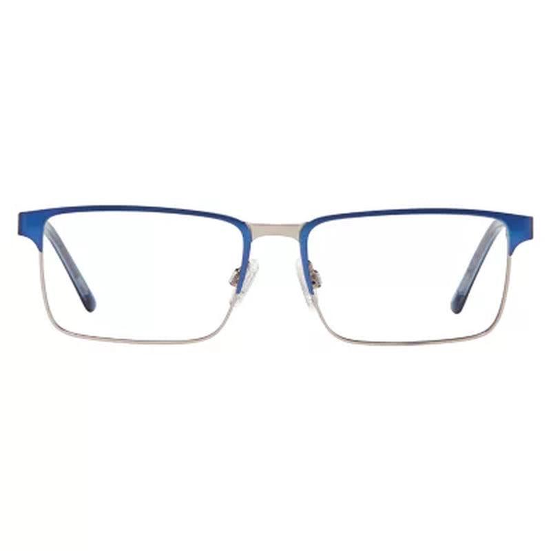 Member'S Mark Titanium Flex MM7100 Eyewear, Blue & Gray