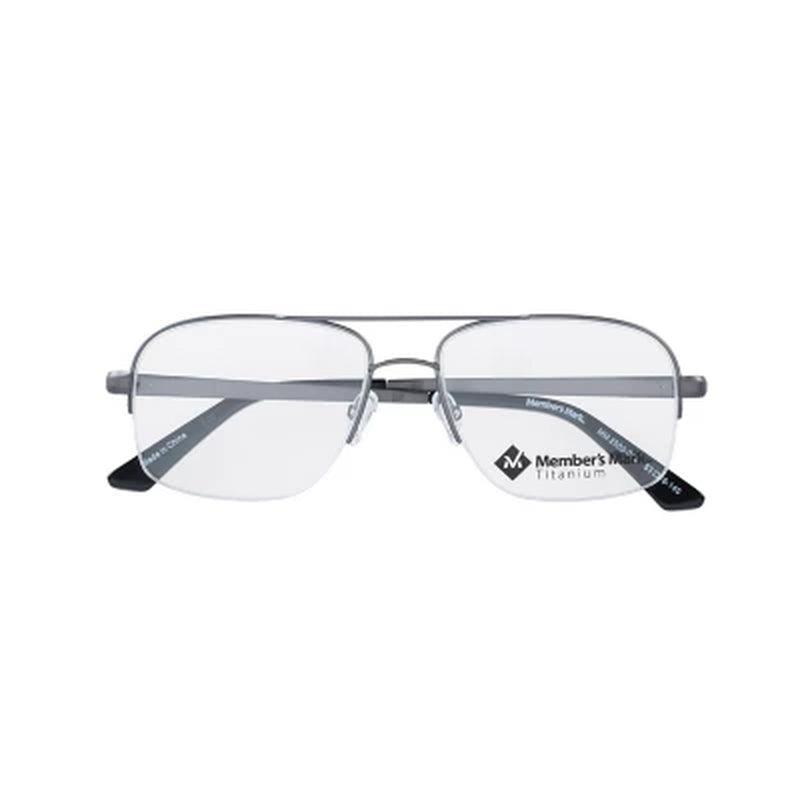 Member'S Mark Titanium MM-2503-005 Eyewear, Silver